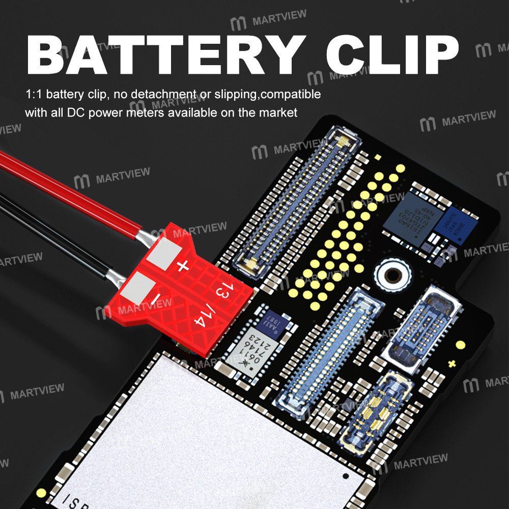 maant m080-motherboard-pcb-hard-buckle-battery-power-socket-for-iphone-8-to-17pro-max-3
