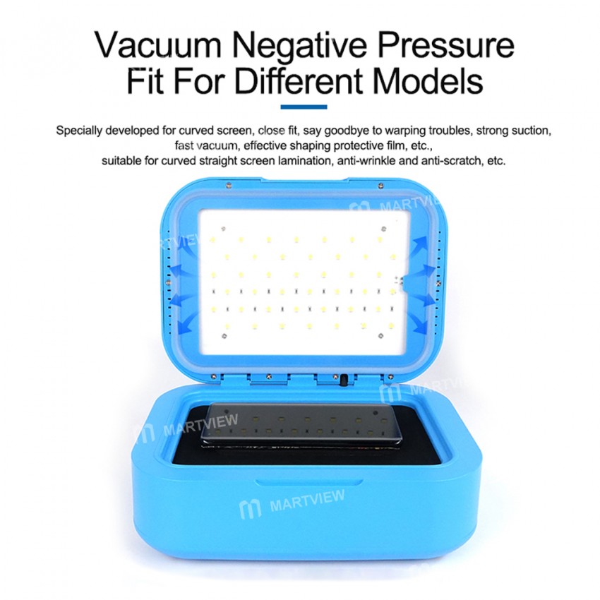 Sunshine S-918B Plus UV Curing Vacuum & Filming Machine for Mobile Phone LCD Touch Screen