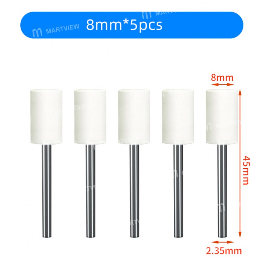 0.2/0.6/0.8/2.5/4/8mm Grinding Head for MaAnt D1/SG-02 Grinding Polishing Pen - 5Pcs