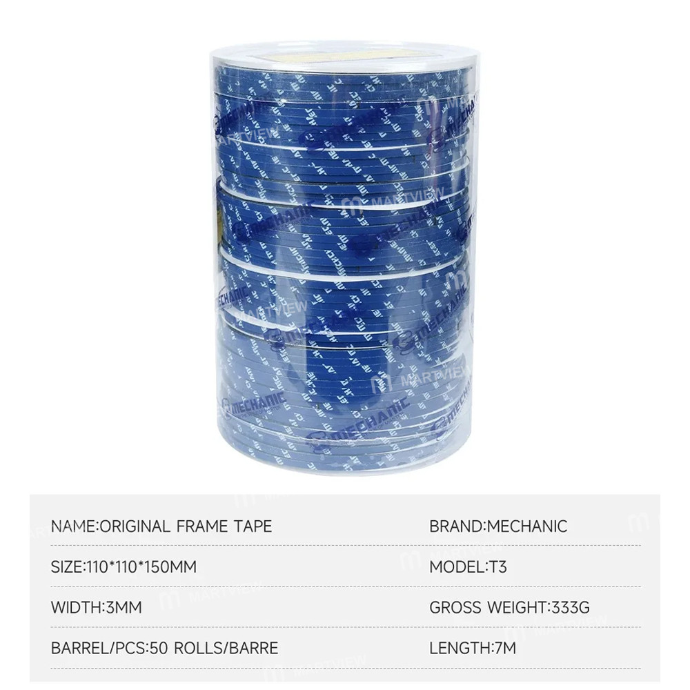 mechanic t3-blue-double-sided-adhesive-tape-for-sealing-mobile-phone-screen-back-cover--7meter-8
