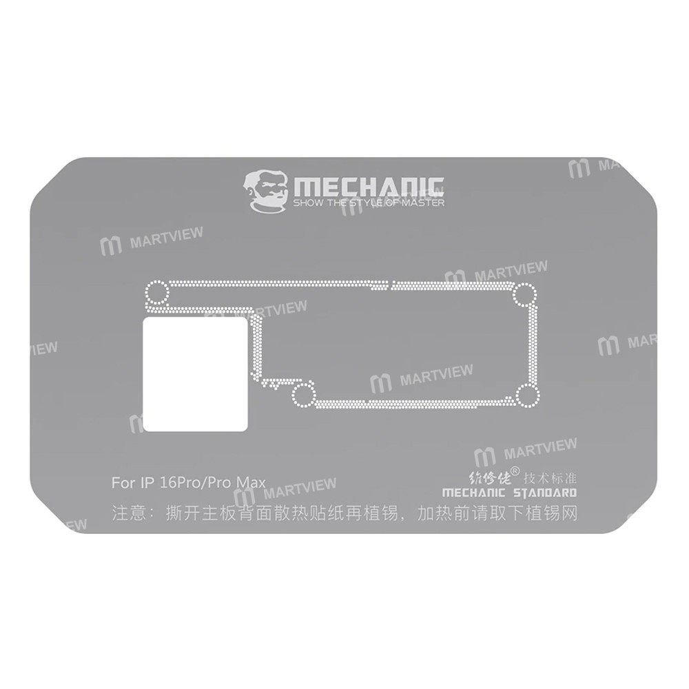 mechanic motherboard-middle-layer-tinning-steel-stencil-for-iphone-16-16-plus-16-pro-16pro-max-4