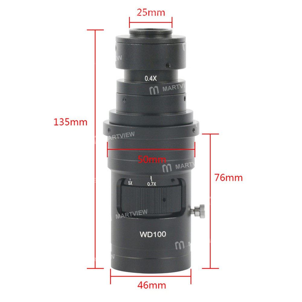 eakins 37mp-hd-1080p-60fps-hdmi-usb-lab-digital-industrial-video-microscope-camera-with-led-and-stan