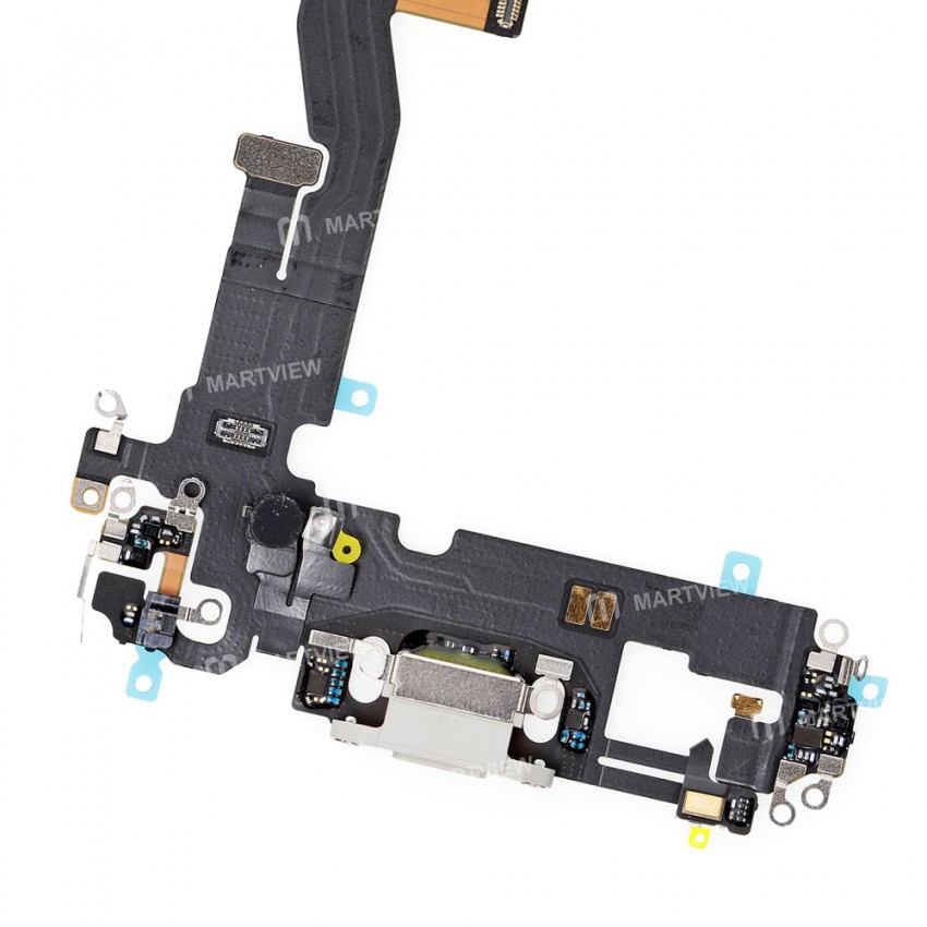 Replacement usb charging flex cable for iPhone 12 12 pro white