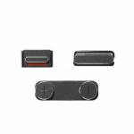 Replacement original side buttons mute volume power for iPhone 5s space grey