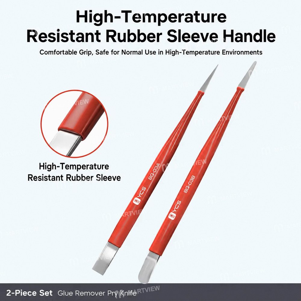ycs bq-03-hand-polished-glue-remover-screen-pry-knife-2-pieceset-for-motherboard-repair-8