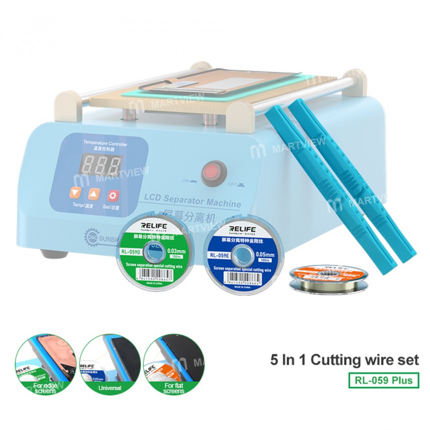 relife rl-059-plus-5-in-1-universal-lcd-oled-screen-separation-cutting-diamond-wire-set-10