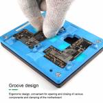 Relife RL-601U Precision Positioning Clamp Fixture Platform with Base for iPhone X - 12 Max Pro