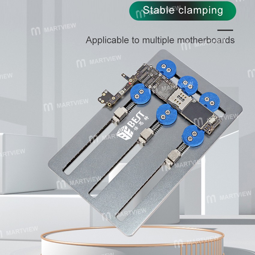 BST-001N / 001P Aluminum Alloy Double Bottom Plate Fixture for Motherboard PCB IC Chip