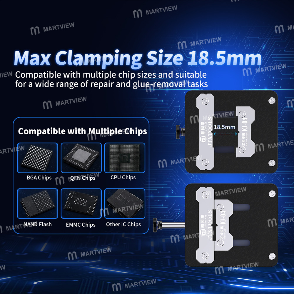 jtx kj-04-universal-press-type-quick-chip-holder-for-bga-cpu-emmc-nand-ics-flash-glue-removal-3