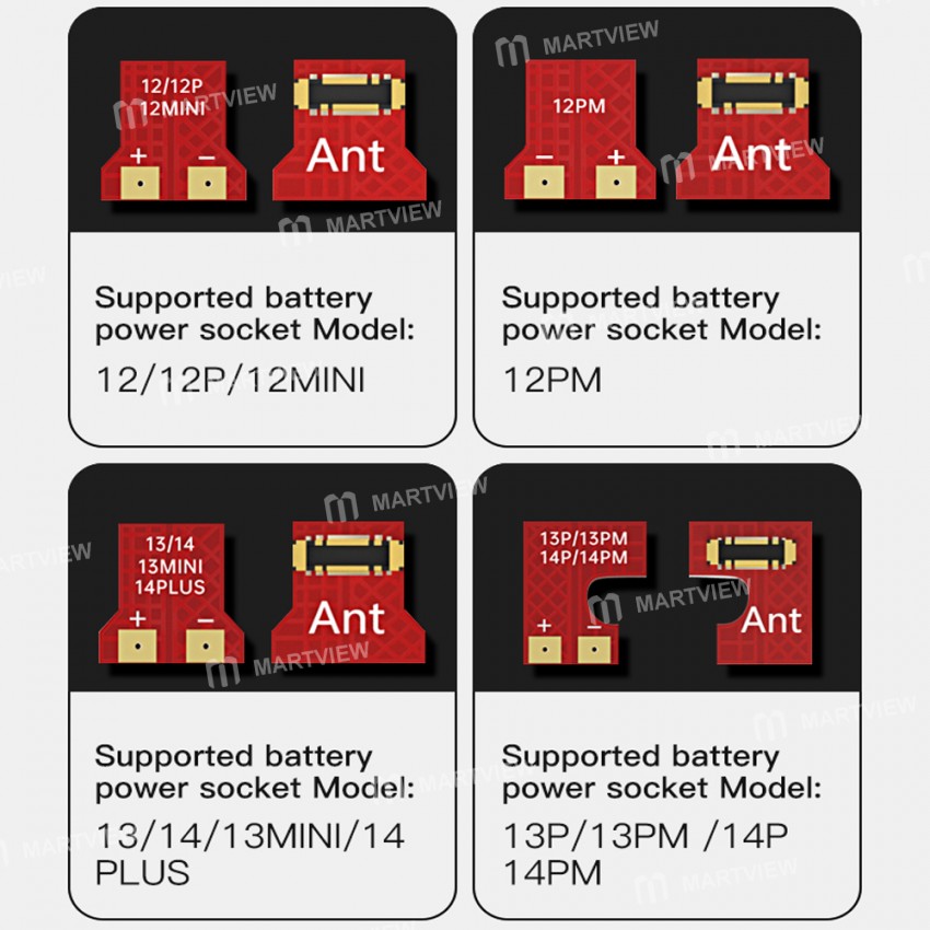 maant motherboard-pcb-hard-buckle-battery-power-socket-9