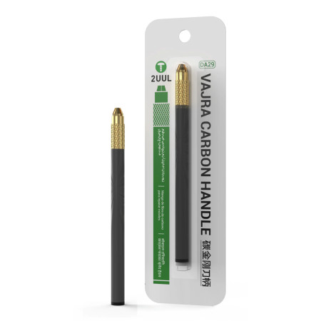 2uul DA29 Vajra Carbon Fiber Knife Handle for Mobile Phone Repair