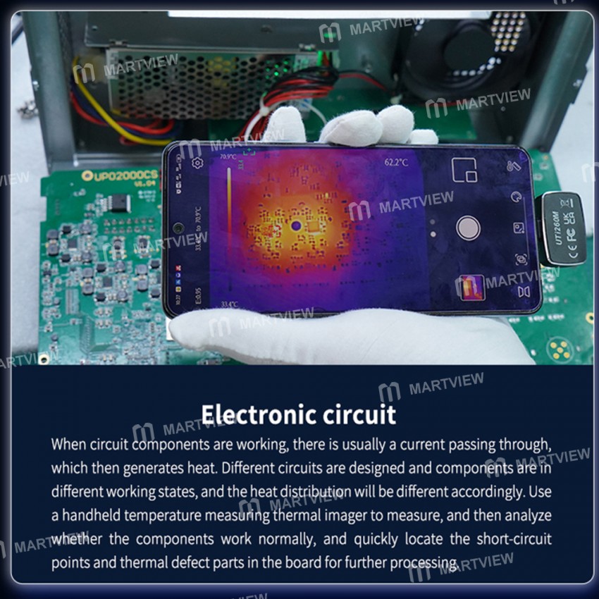 uni t-uti260m-type-c-pcb-circuit-failure-test-thermographic-thermal-imager-6