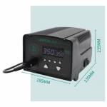 Aifen-A2 Lead-Free Smart Welding Station Compatible C115/C210/C245 Handle for Phone BGA PCB Repair