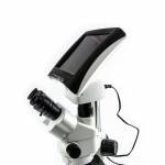 YAXUN AK17 2 in 1 stereo binocular microscope with LCD display