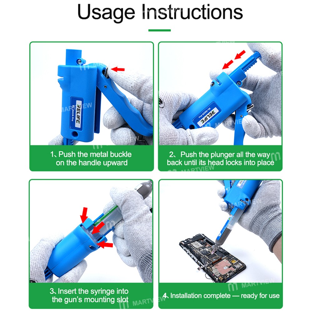 relife rl-062a-pro-manual-toothed-glue-gun-with-metal-gears-for-5-10cc-syringes-stable-10