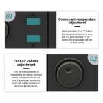 Quick 858D+ Hot Air Gun Soldering Station for Motherboard BGA SMD PCB IC Maintenance