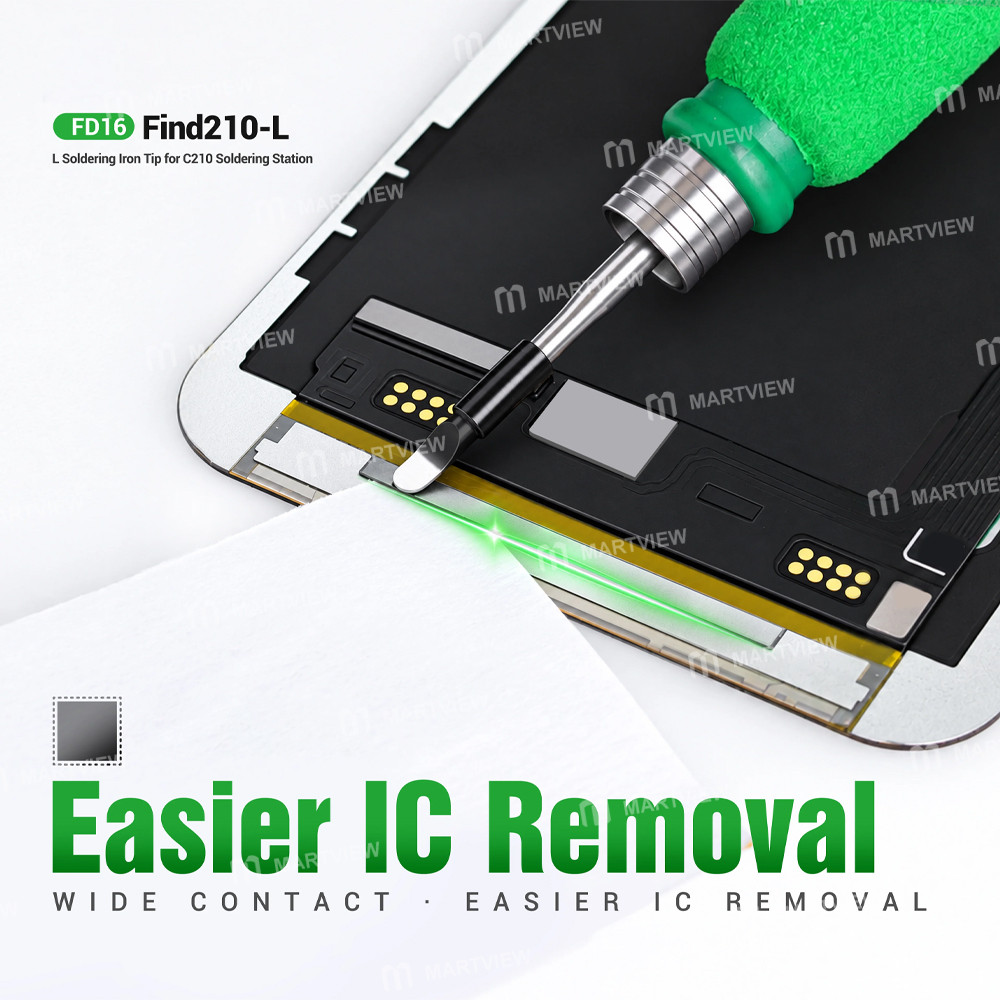 2uul fd16-find210-l-curved-soldering-iron-tip-for-fpc-cables-soldering-repair-compatible-with-210-ha