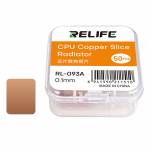 relife rl-093-series-124514mm-chip-heat-sink-copper-sheet-for-mainboard-cpu-chip-cooling--50pcs-2