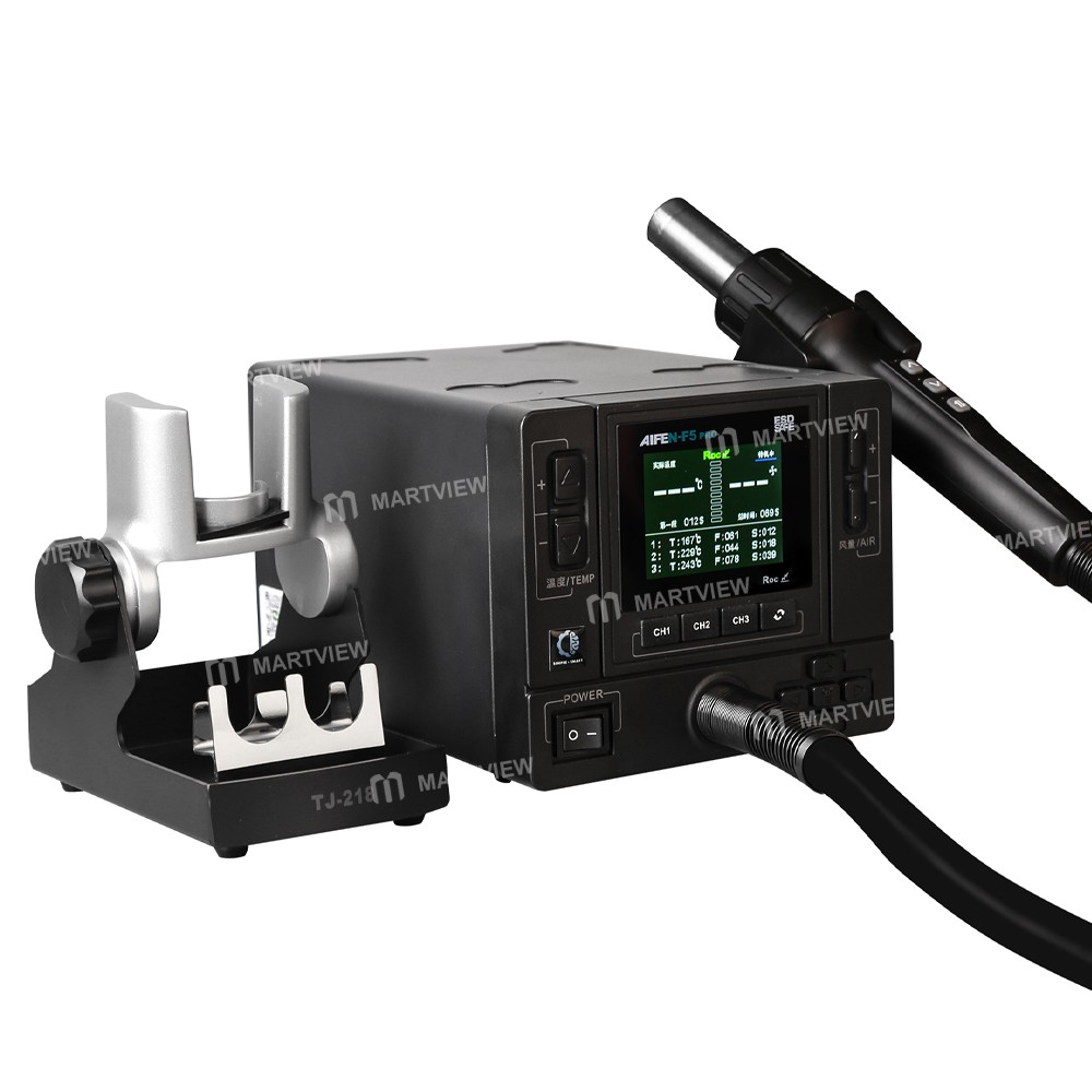 aifen f5-pro-1000w-color-digital-display-industrial-grade-hot-air-gun-bga-rework-station-3
