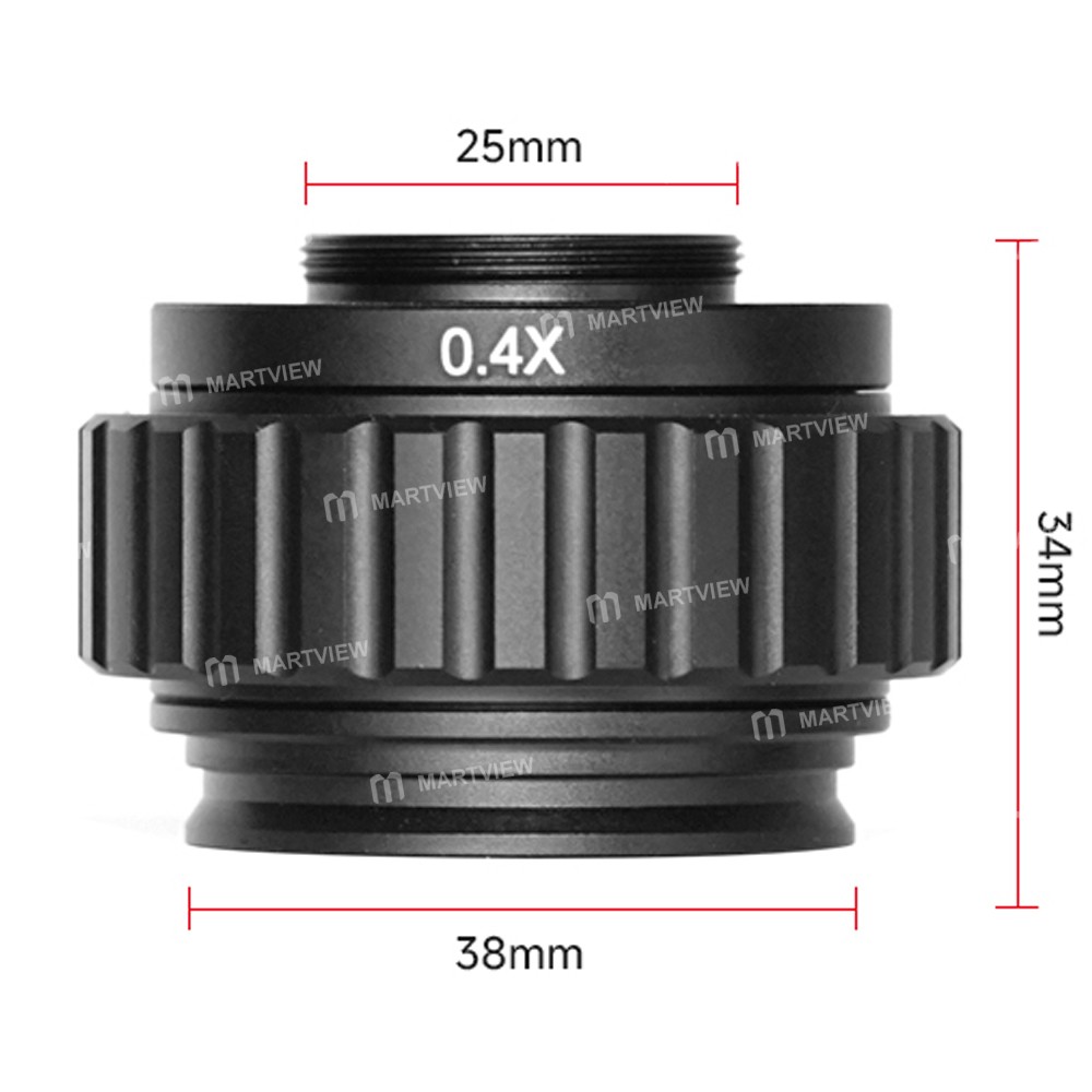 amaoe ctv-035x-04x-05x-focus-38mm-adjustable-c-mount-adapter-for-trinocular-stereo-microscope-6