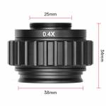 amaoe ctv-035x-04x-05x-focus-38mm-adjustable-c-mount-adapter-for-trinocular-stereo-microscope-6