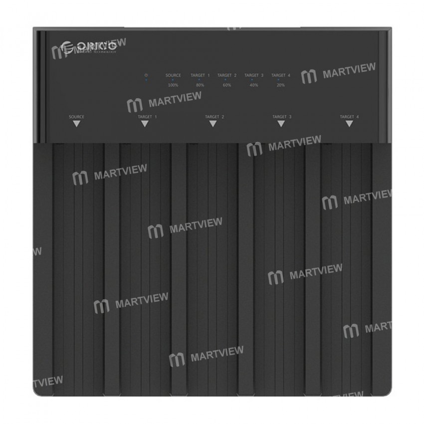 Orico 6558US3-C 5 Bay 3.5-inches USB 3.0 To SATA Offline Copy HDD Docking Station Hard Drive Enclosu