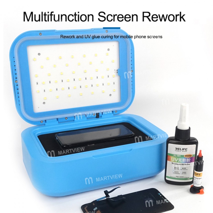 Sunshine S-918B Plus UV Curing Vacuum & Filming Machine for Mobile Phone LCD Touch Screen