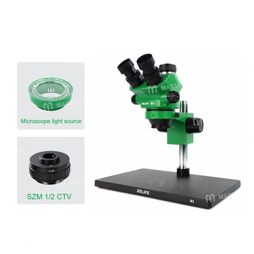 relife rl-m5t-b3-07-50x-continuous-zoom-trinocular-hd-stereo-microscope-for-mobile-phone-repair-10