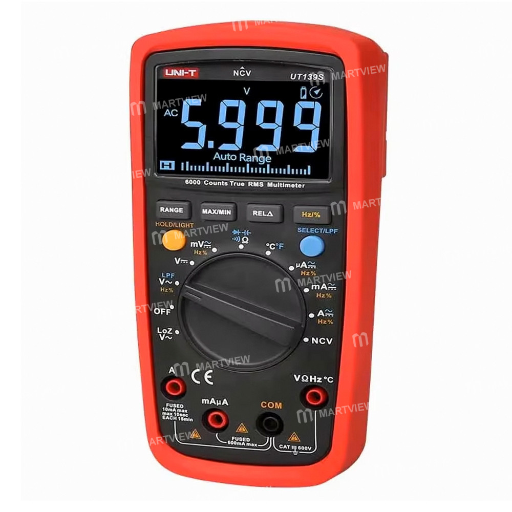 uni t-ut139s-professional-true-rms-digital-multimeter-with-loz-low-impedance-input-and-lpf-low-pass-