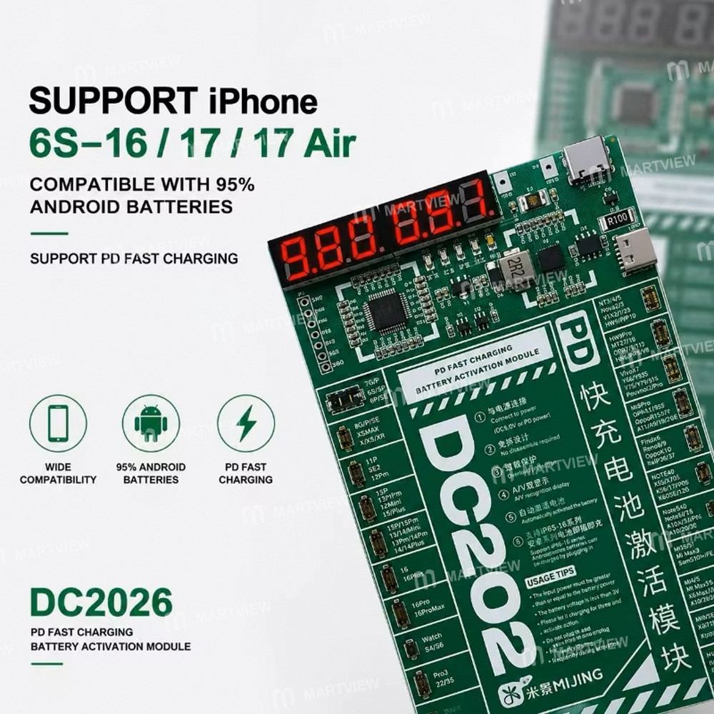 mijing dc2026-pd-fast-charging-battery-activation-module-2