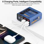 sunshine ss-304q-6-port-intelligent-qc30-fast-charging-station-for-mobile-phone-tablet-charging-6