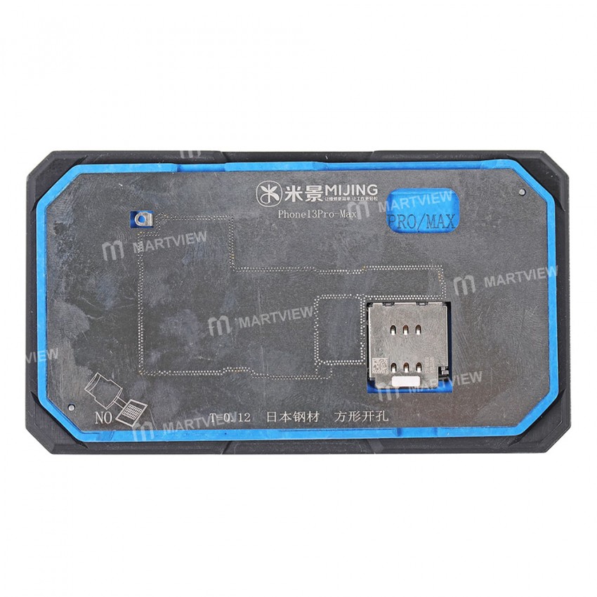 Mijing Z20 Pro 14-in-1 Middle Layer Planting Tin Template Set for iPhone X to 13 Pro Max Motherboard