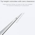 MaAnt Shadow Blade Series Hand-polished Non-magnetic Stainless Steel Tweezers