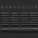 Mijia Wiha Screwdriver Kit 24 Precision Magnetic Bits Aluminum Box Wiha DIY Screw Driver Set