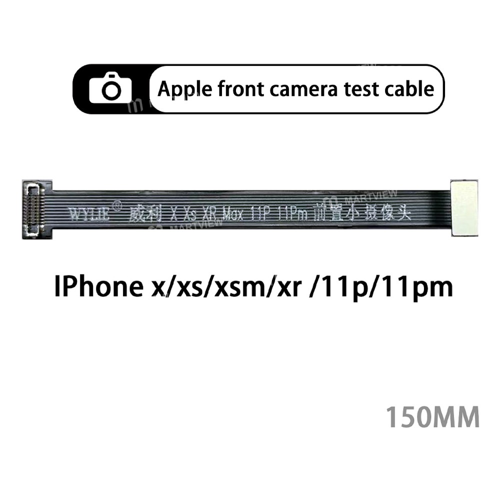 wylie front-camera-extension-test-flex-cable-for-iphone-x-to-16pro-max-9