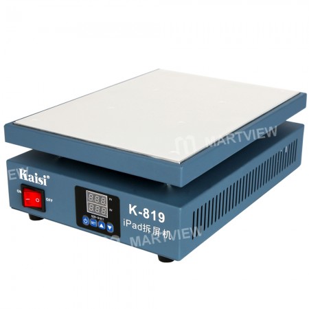 Kaisi K-819 Large-size LCD Touch Screen Heating Separator Station for 12-inch iPad