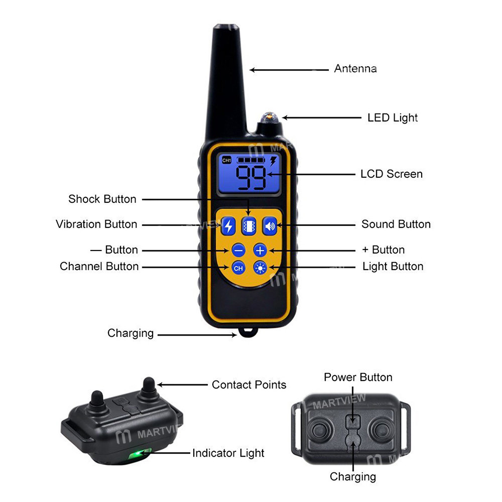 dog training-collar-ip67-waterproof-rechargeable-06