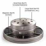 refox 360-rotating-multifunctional-large-capacity-screwdriver-metal-storage-box-3