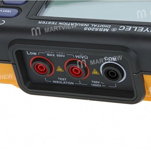 PEAKMETER MS5205 Digital Insulation Resistance Meter Multimeter Megohm Tester