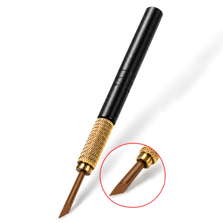 JTX CK-1 / CK-2 Specific Glue Removal Precision Angled Blade for CPU / PCB Black Glue Cleaning