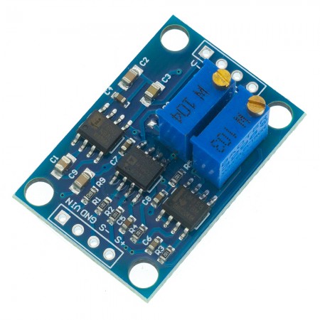 AD620 DC 3-12V High Precision Microvolt / Millivolt Voltage Amplifier Module