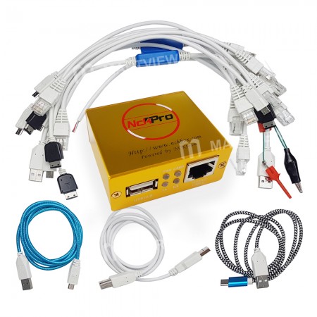 NCK Pro Gold Color Box + Fullset 16pcs Cable - Without Card