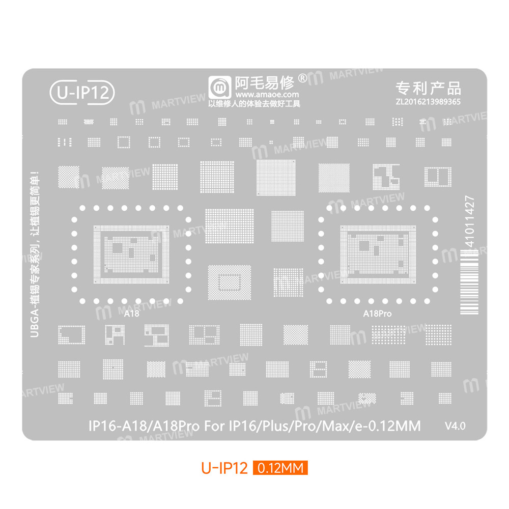 amaoe 10-in-1-iphone-series-cpu-comprehensive-bga-reballing-stencil-set-for-iphone-8-to-18pro-max-9