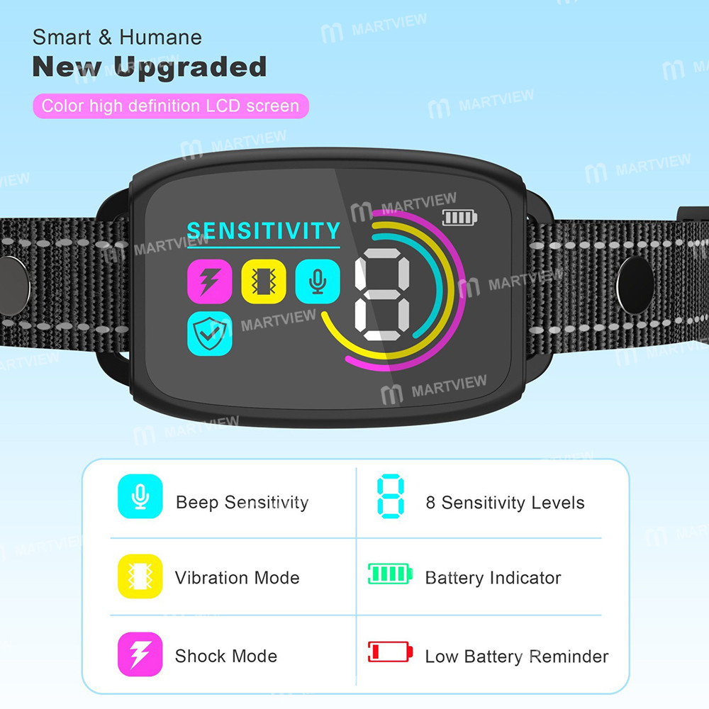 lcd screen-bark-collar-smart-rechargeable-anti-barking-collar-03