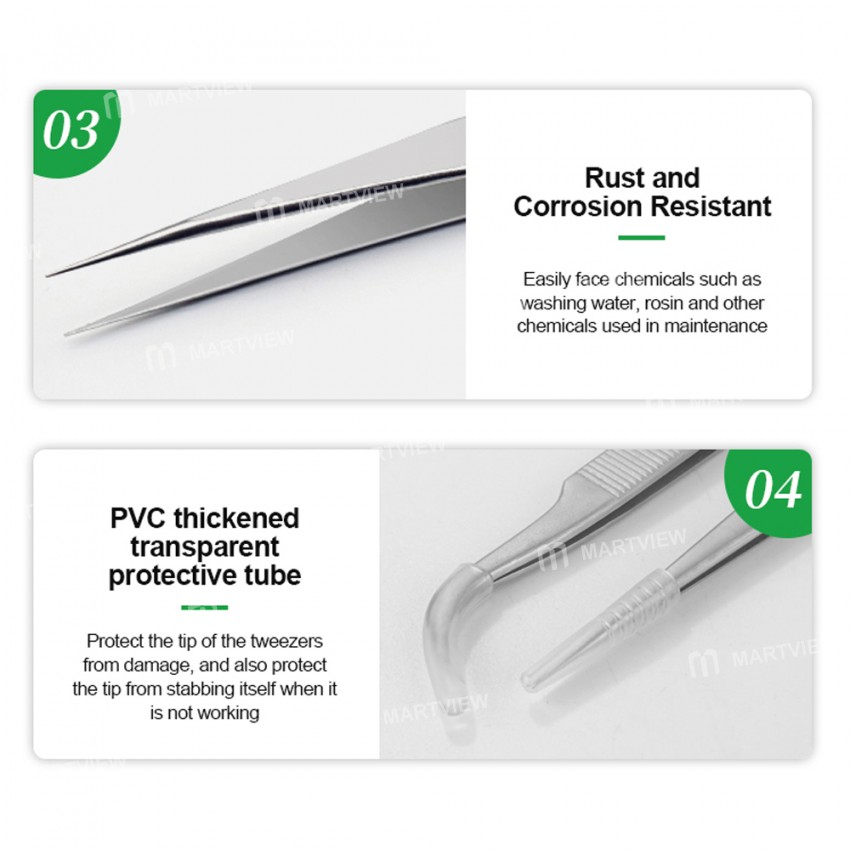 relife sa-11-sa-15-anti-static-precision-repair-tweezers-for-mobile-phone-repair-9