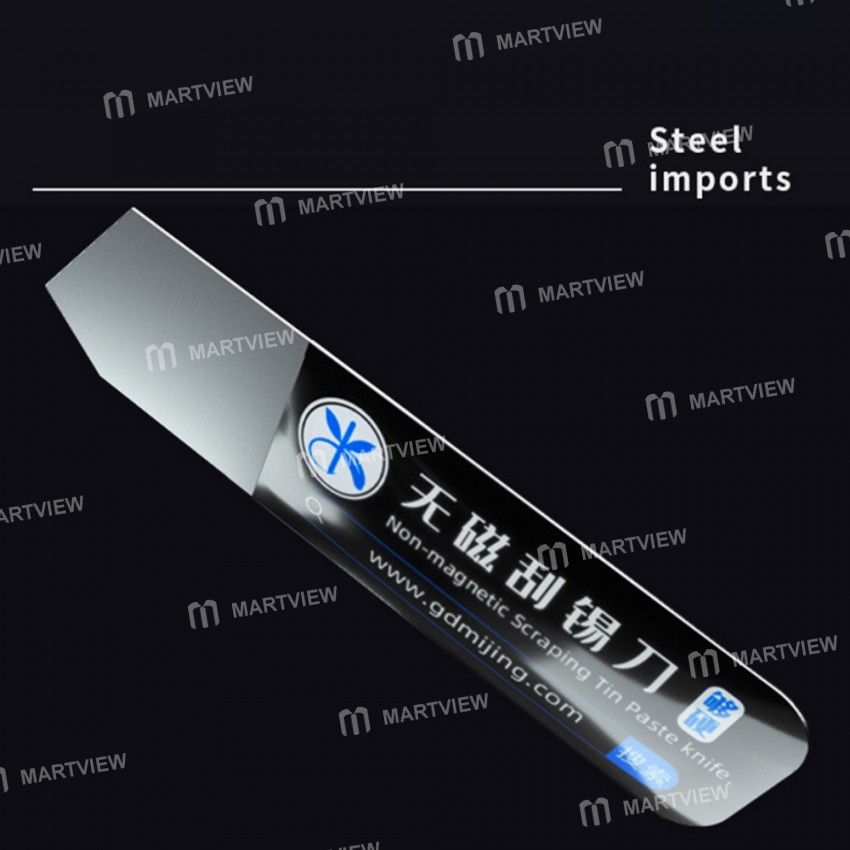 MiJing 0.4mm Non-Magnetic Scraping Tin Paste Scraper Knife