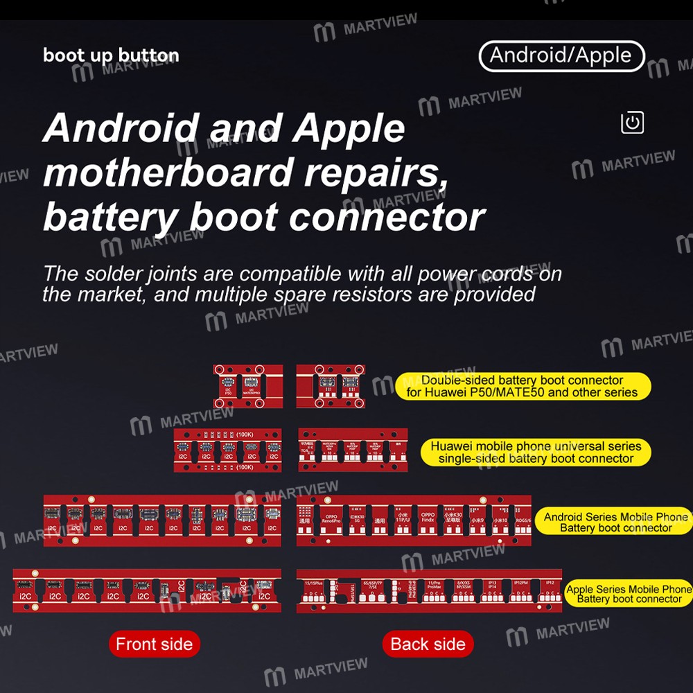 i2c motherboard-repair-boot-battery-boot-connector-for-huawei-android-apple-7