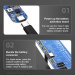 jtx p15-disassembly-free-battery-charging-activation-board-with-pd-charging-for-iphone-6-to-16pro-ma