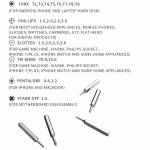 JAKEMY JM-Y04 25-in-1 Rechargeable Electric Screwdriver Set with Bits and Magnetic Measuring Mat