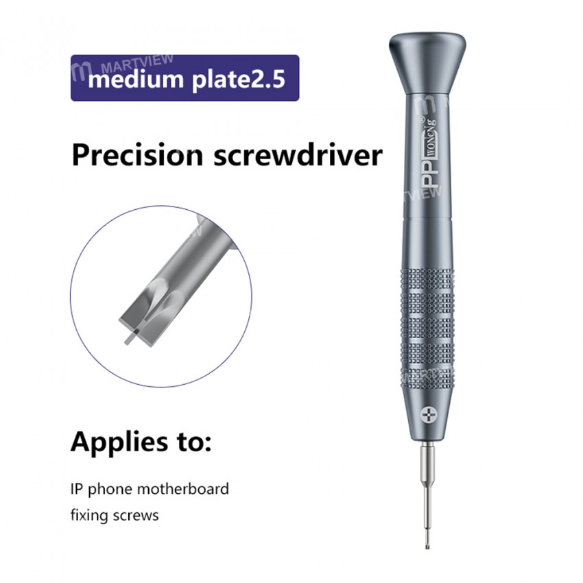 PPD Multi-spec S2 Alloy Steel High-precision Magnetic Screwdriver for iPhone/Samsung/iPad Repair